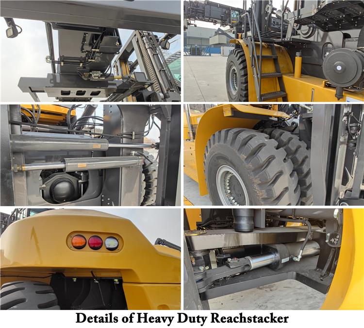 Empty Handler Container Reach Stacker | Heavy Duty Reachstacker