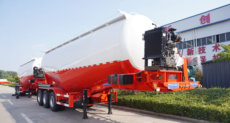 Pneumatic Dry Bulk Tanker Trailer for Sale
