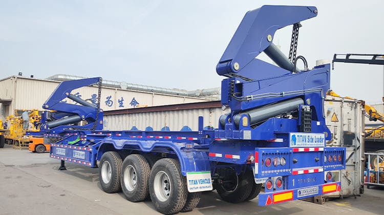 37 Ton Sidelifter Container Trailer for Sale in Angola