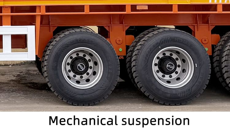4 Axle 40Ft Flatbed Semi Trailer for Sale in Uganda