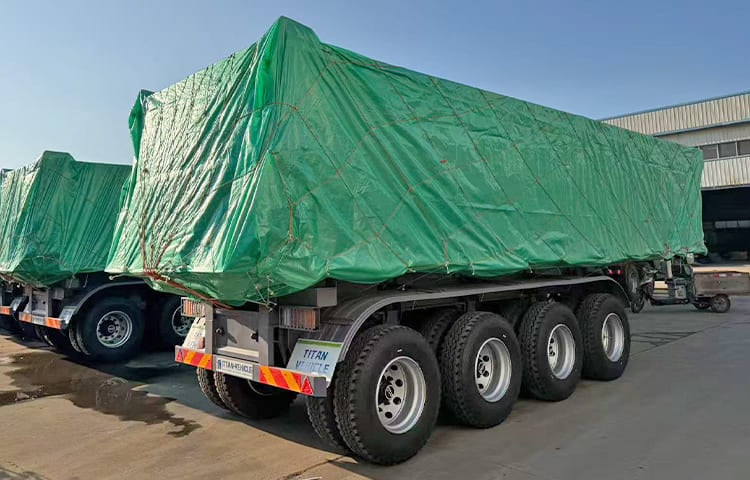 New Hydraulic Container Tractor Tipper Tipping Trailers Chassis Price for Sale Near Me