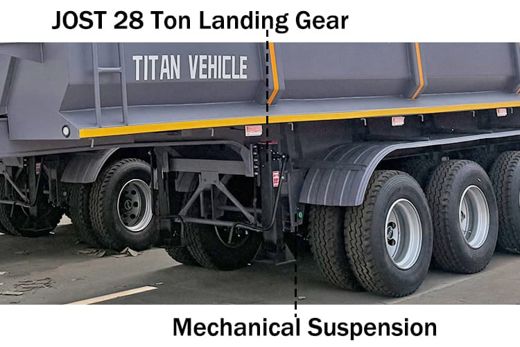 New Hydraulic Container Tractor Tipper Tipping Trailers Chassis Price for Sale Near Me