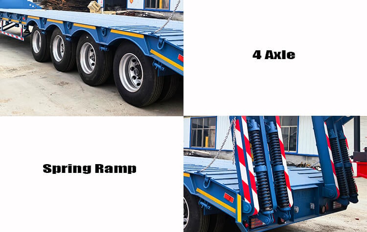 Extendable Drop Deck Lowbed Trailer for Sale in Nigeria