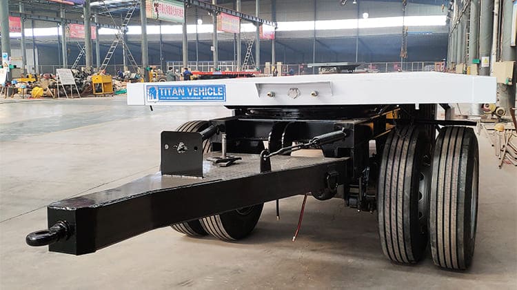 New 2/3/tri Axle Turntable Drawbar Trailer for Sale