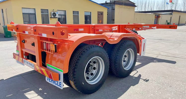 20 FT Shipping Container Trailer for Sale in Zambia