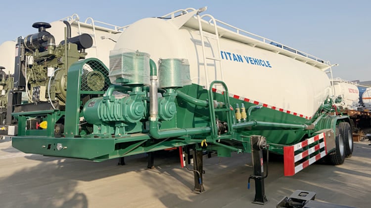 Cement Bulker Trailer for Sale in Ghana