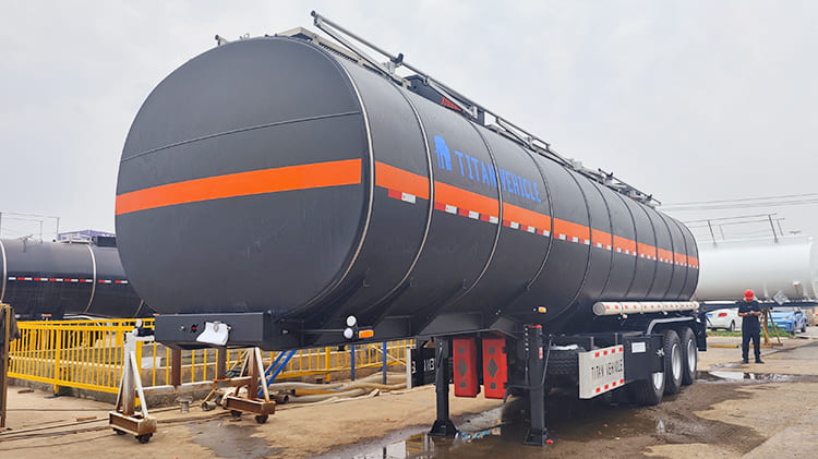 Bitumen Storage Tanks Trailer | New Liquid Hot Oil Asphalt Tanker Trailers for Sale