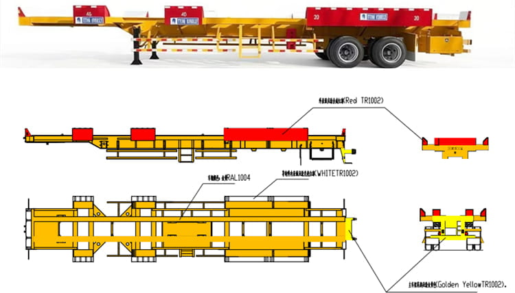 Bomb Cart & Terminal Semi Trailer for Sale
