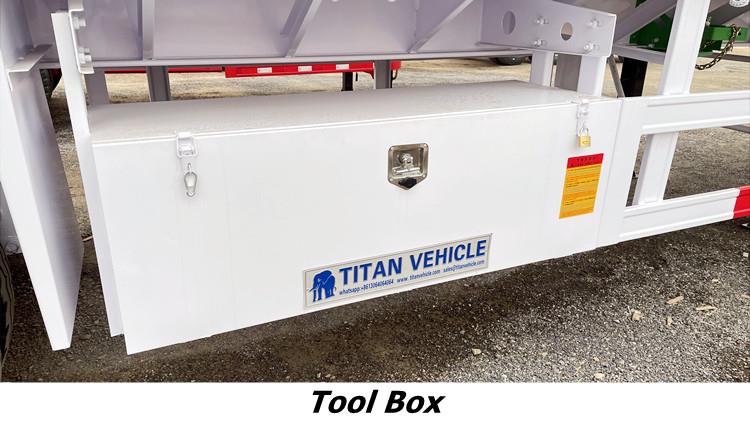 2026 New Model Tri Axle Flatbed Semi Trailer for Sale Near Me in Tanzania