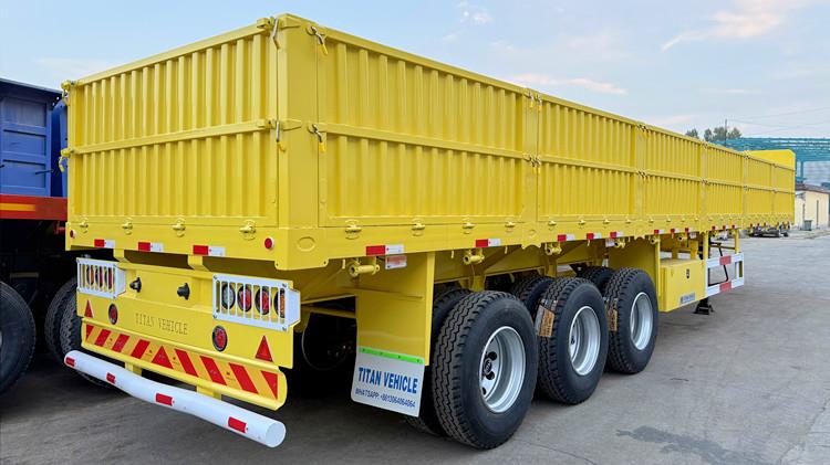 3 Axle Trailer with Side Boards