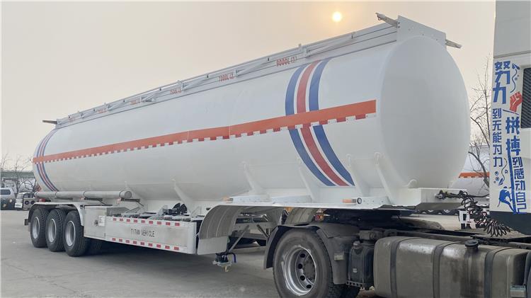 46000 Liters Aluminum Tanker Trailer for Sale In Jamaica