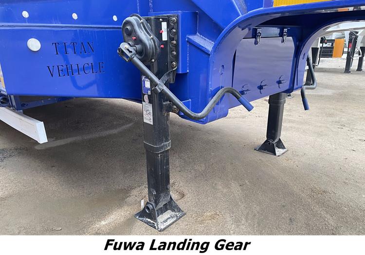 2026 New Model 3 Axle Lowbed Trailer Truck for Sale - TITAN Vehicle
