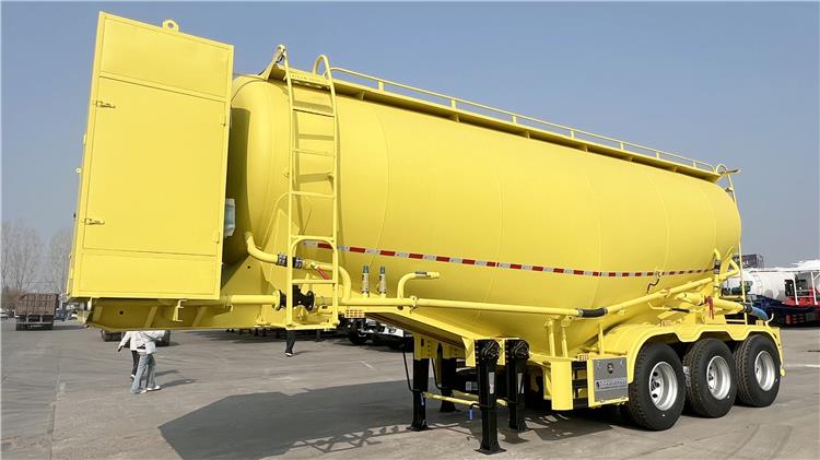 3 Axle 40CBM Pneumatic Cement Tanker for Sale In Zimbabwe