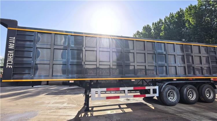 3 Axle 80 Ton Dump Semi Trailer for Sale In Mali