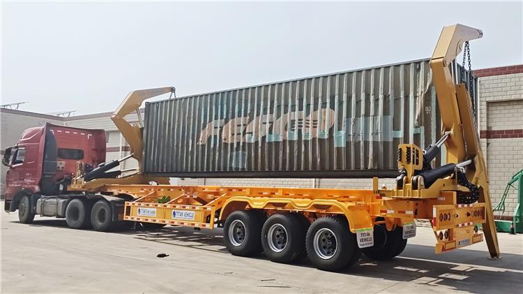 45 Ton CN Hammar Side Loader Trailer for Sale in Papua New Guinea