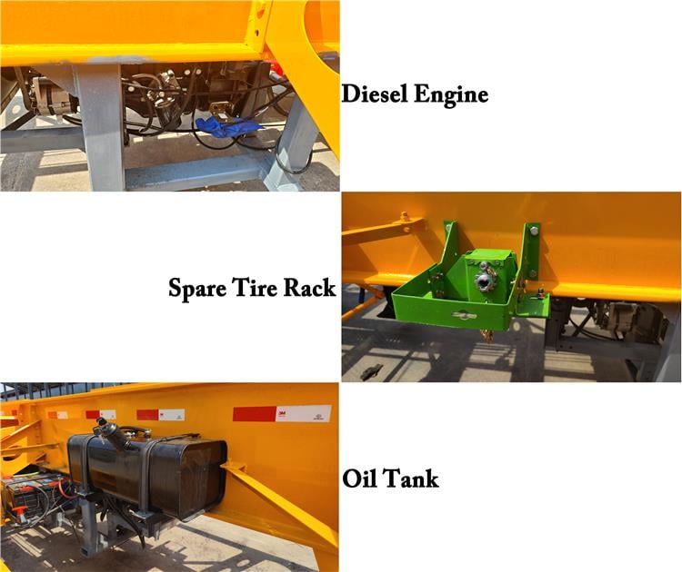 45 Ton CN Hammar Side Loader Trailer for Sale in Papua New Guinea