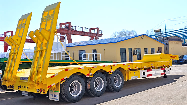 3 Axle Low Bed Trailer Price Manufacturers for Sale in Nigeria