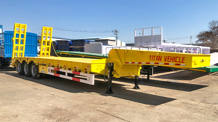 3 Axle Low Bed Trailer Price Manufacturers for Sale in Nigeria