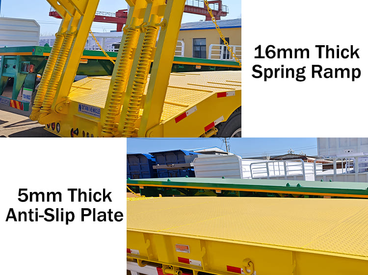 3 Axle Low Bed Trailer Price Manufacturers for Sale in Nigeria