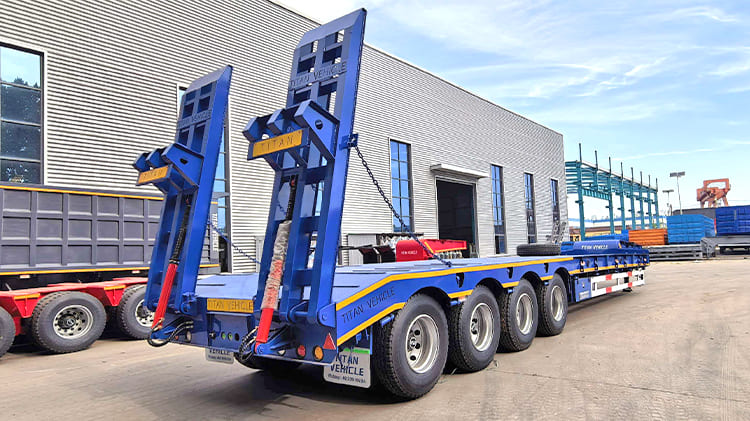 4 Axle Low Loader Trailer Price for Sale in Guyana