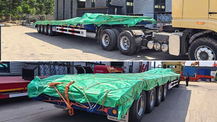 4 Axle Low Loader Trailer Price for Sale in Guyana