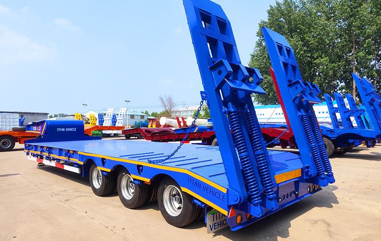 Titan 3 Axle 60 ton Low Bed Trailer Price in Lagos Nigeria