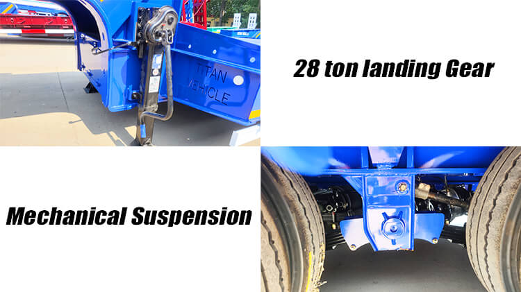 Titan 3 Axle 60 ton Low Bed Trailer Price in Lagos Nigeria