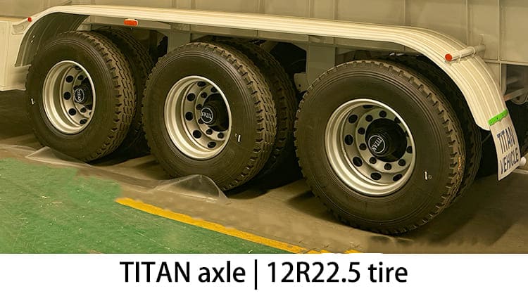 TITAN 3 Axle 45000 Liters Fuel Tanker Trailer for Sale in Mali