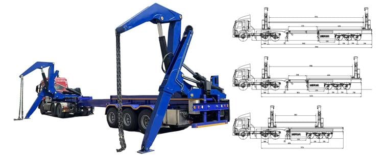 40ft Extendable Side Lifters Trailer for Sale In Guyana