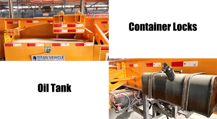 37 Ton 40Ft Container Side Loader Trailer for Sale in Guyana