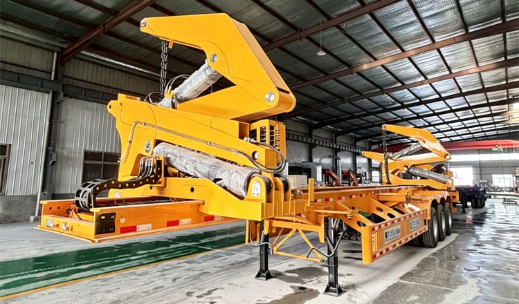 37 Ton 40Ft Container Side Loader Trailer for Sale in Guyana