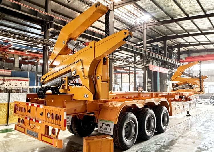 37 Ton 40Ft Container Side Loader Trailer for Sale in Guyana