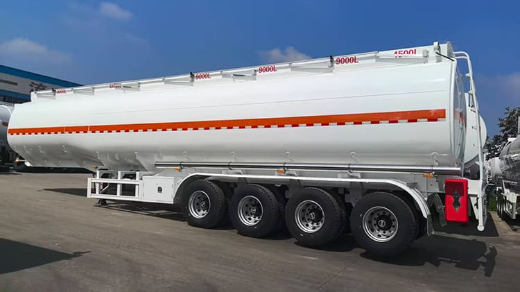 TITAN Diesel Tanker Trailer for Sale in Mali - 4 Axle 6 Compartments