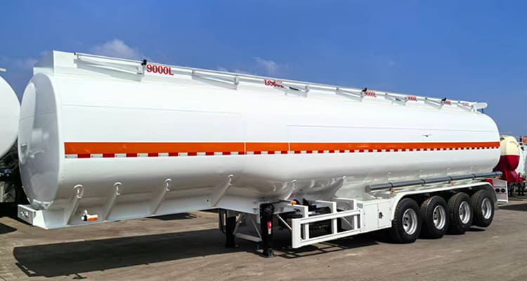 TITAN Diesel Tanker Trailer for Sale in Mali - 4 Axle 6 Compartments