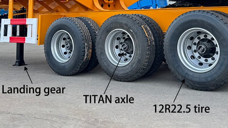 TITAN Superlink Flatbed Trailer for Sale Near Me in Sierra Leone