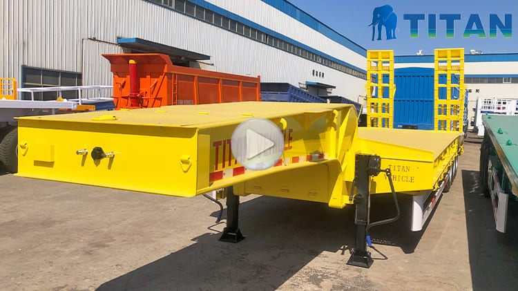 3 Axle Low Bed Trailer Price Manufacturers for Sale in Nigeria