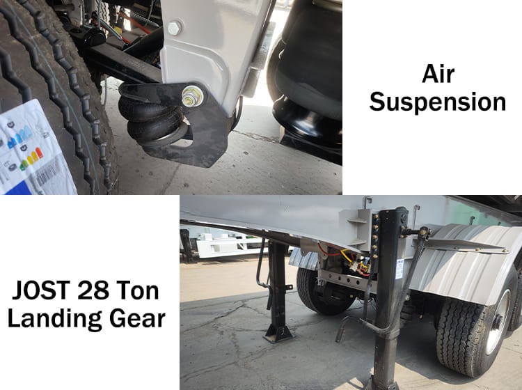 Dump Truck Trailer | 6 Axle Heavy Duty Dump Trailers for Sale in Congo