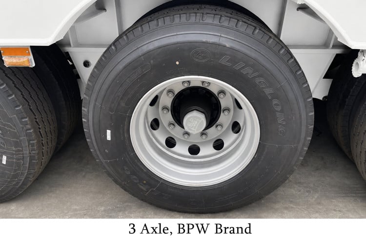 3 Axle Low Bed Trailer for Sale with Folding Ramp | What is Low Bed Trailer Price?