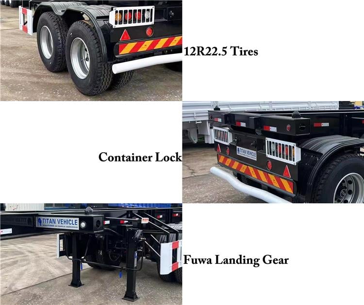 2 Axle 20' Chassis Trailer for Sale In Jamaica