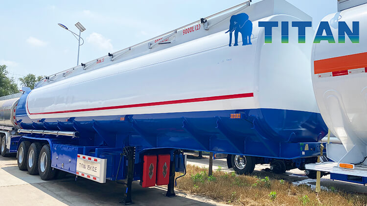 Titan 3 Axle Fuel Tanker Trailer for Sale in Guinea