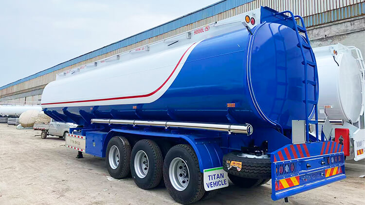 Titan 3 Axle Fuel Tanker Trailer for Sale in Guinea