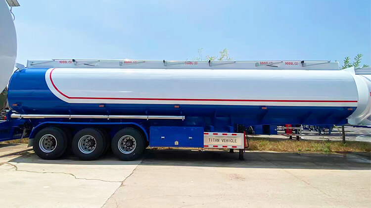 Titan 3 Axle Fuel Tanker Trailer for Sale in Guinea