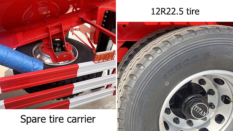 TITAN 3 Axle 30CBM Dry Bulk Tanker Trailer for Sale in Zambia