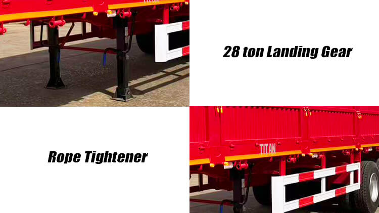 Titan 3 Axle Side Wall Trailer for Sale in Zambia