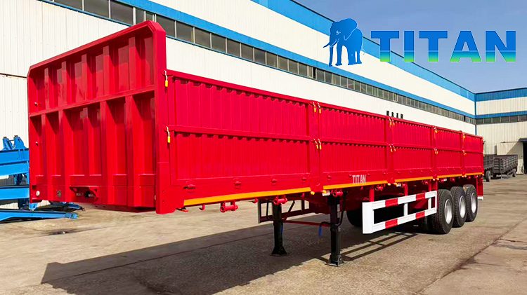 Titan 3 Axle Side Wall Trailer for sale in Zambia