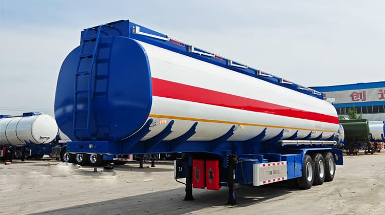 3 Axle 45000L Fuel Tanker Semi Trailer in Mali