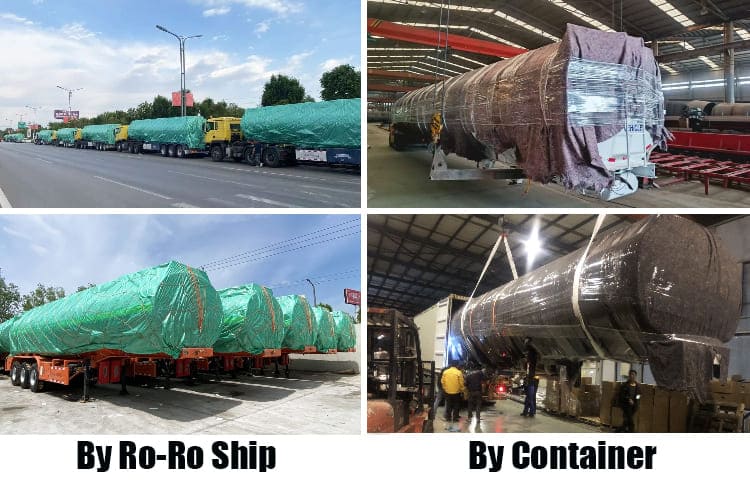 3 Axle 45000L Fuel Tanker Semi Trailer in Mali
