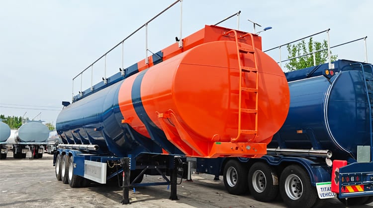 45000 Liters Fuel Tanker Trailer for Sale in Mali