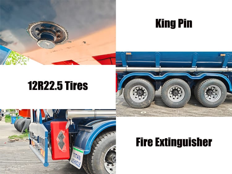 45000 Liters Fuel Tanker Trailer for Sale in Mali