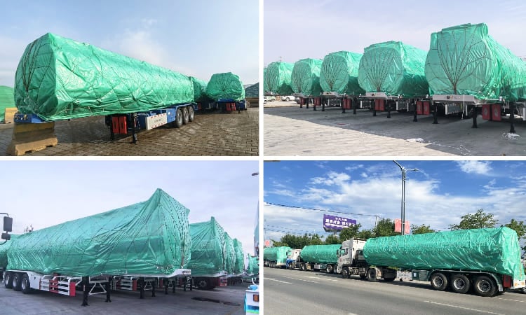 45000 Liters Fuel Tanker Trailer for Sale in Mali